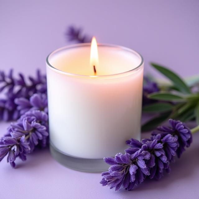 Bougie parfumée lavande bien-être